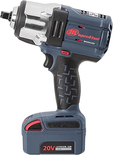 Miniatura 3 de Ingersoll Rand W7152 Llave de impacto inalámbrica de 12 pulgada de alto par de 20 V, par de arranque de tuercas de 1500 pies-libras