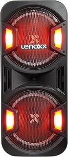 Torre de som 12" 1600w bluetooth lenoxx - lts12