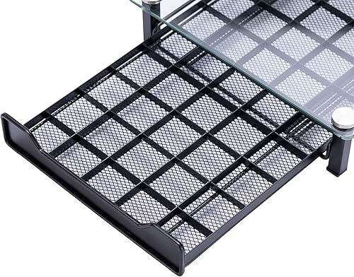 Miniatura 4 de Rice rat Soporte de almacenamiento para cápsulas de café organizador de cajones originalina vidrio templado de cristal 50 cápsulas