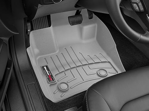 Miniatura 2 de WeatherTech Revestimientos de suelo personalizados para Subaru Impreza, Crosstrek - 1 y 2 fila (441814-1-2), negro