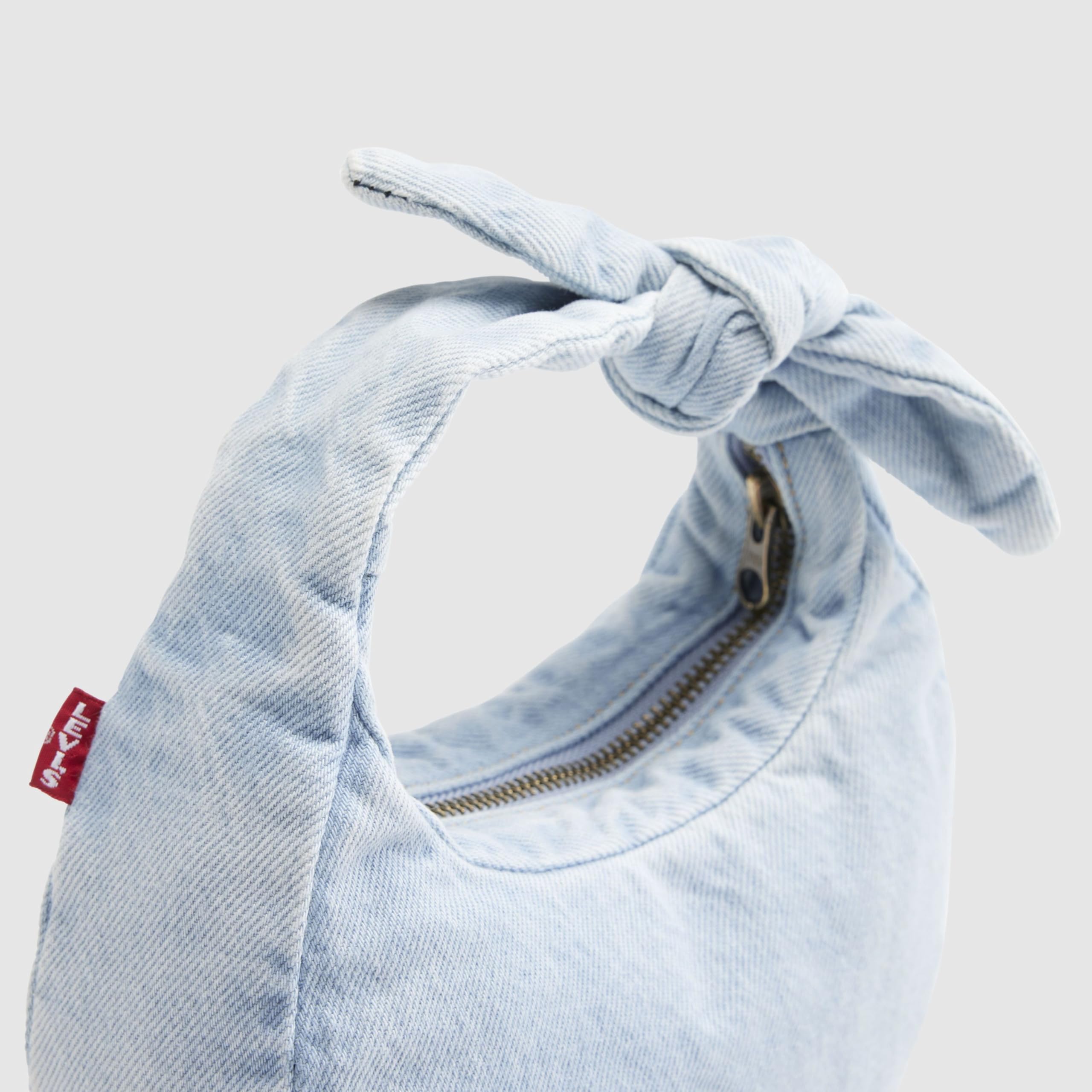 Levi's Women's Baby Brooklyn w/Knot Bag, Clouds Indigo Wash 12 - Image 2