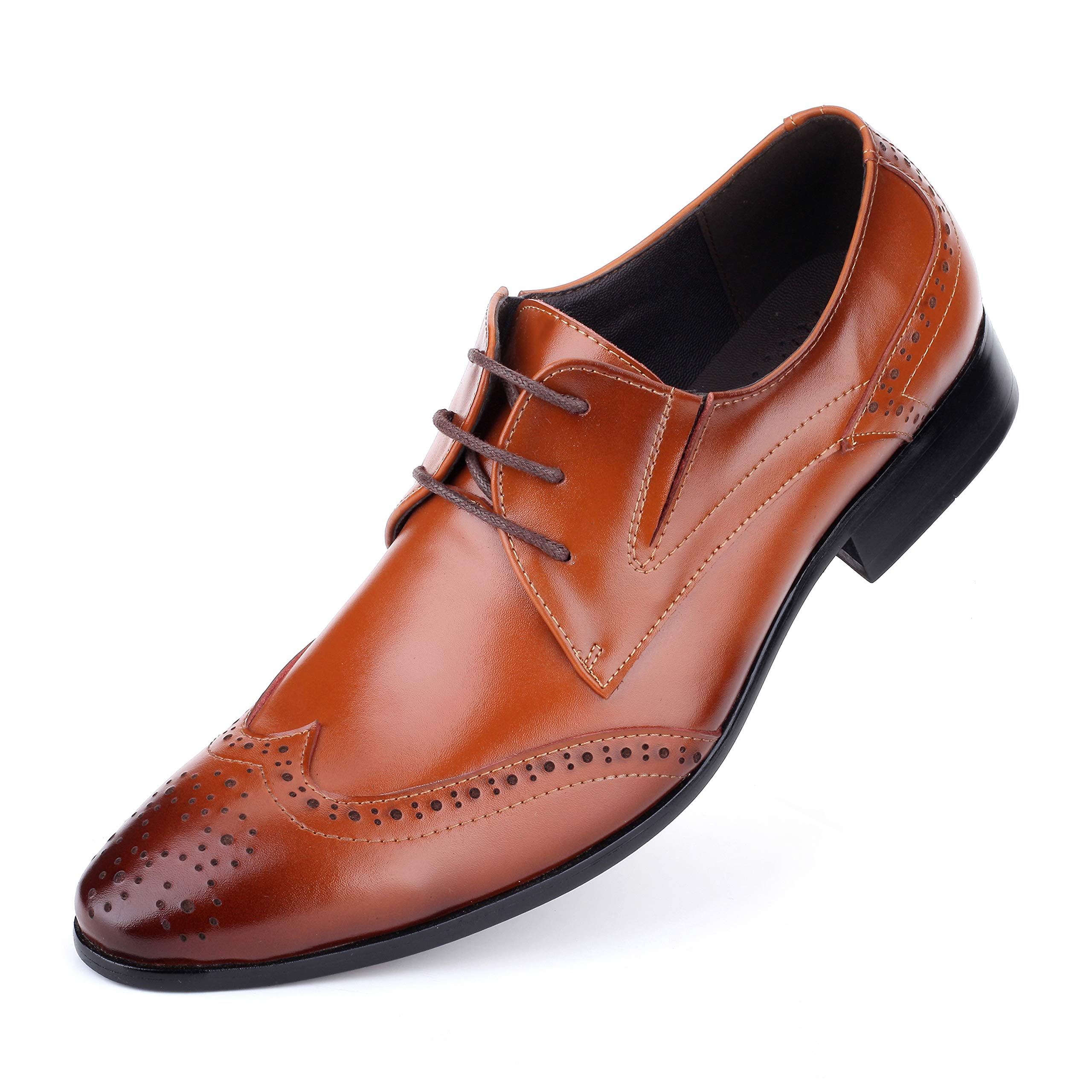 Mens Oxford Shoes Formal Leather Mens Dress Shoes - Men Wedding Shoes in A Bag