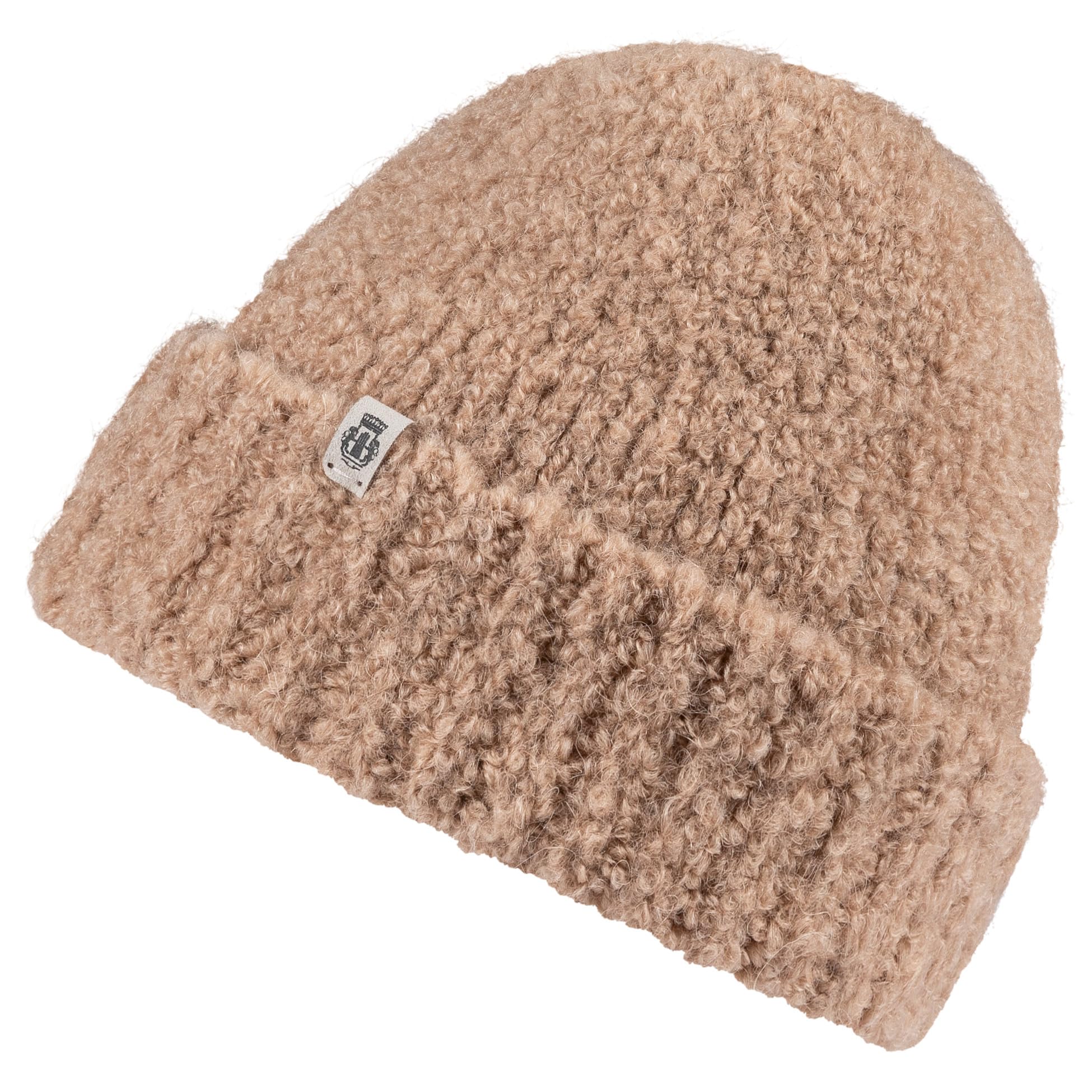 Roeckl Damen Classic Bouclé Umschlagmütze Stirnband