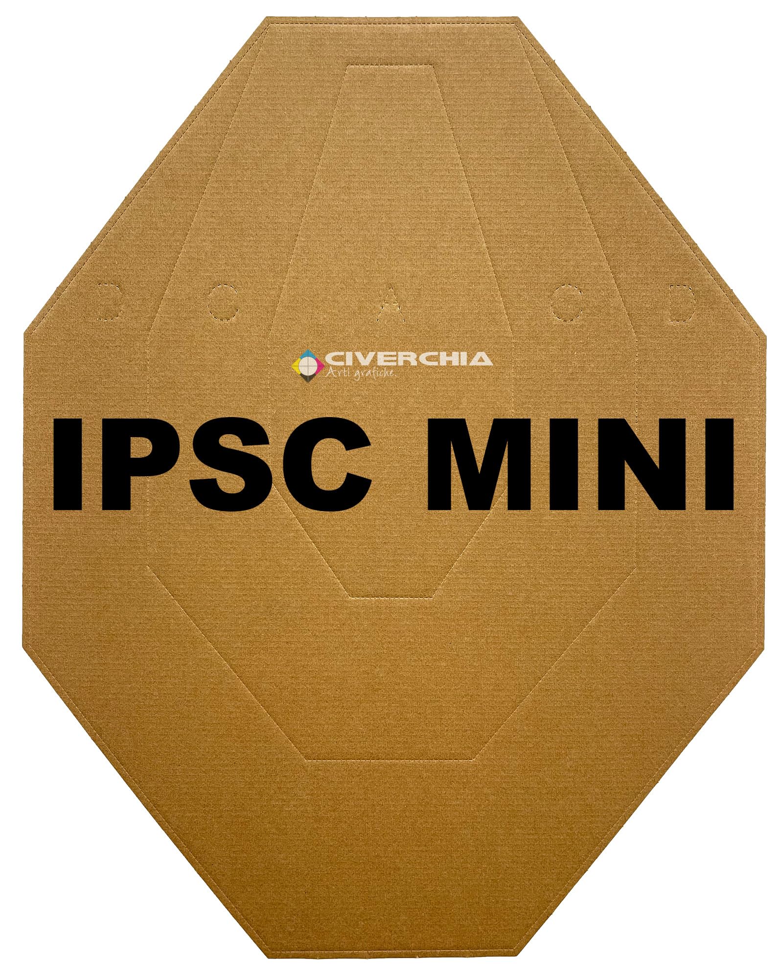 IPSC TARGETS MINI bersagli KRAFT avana/bianco