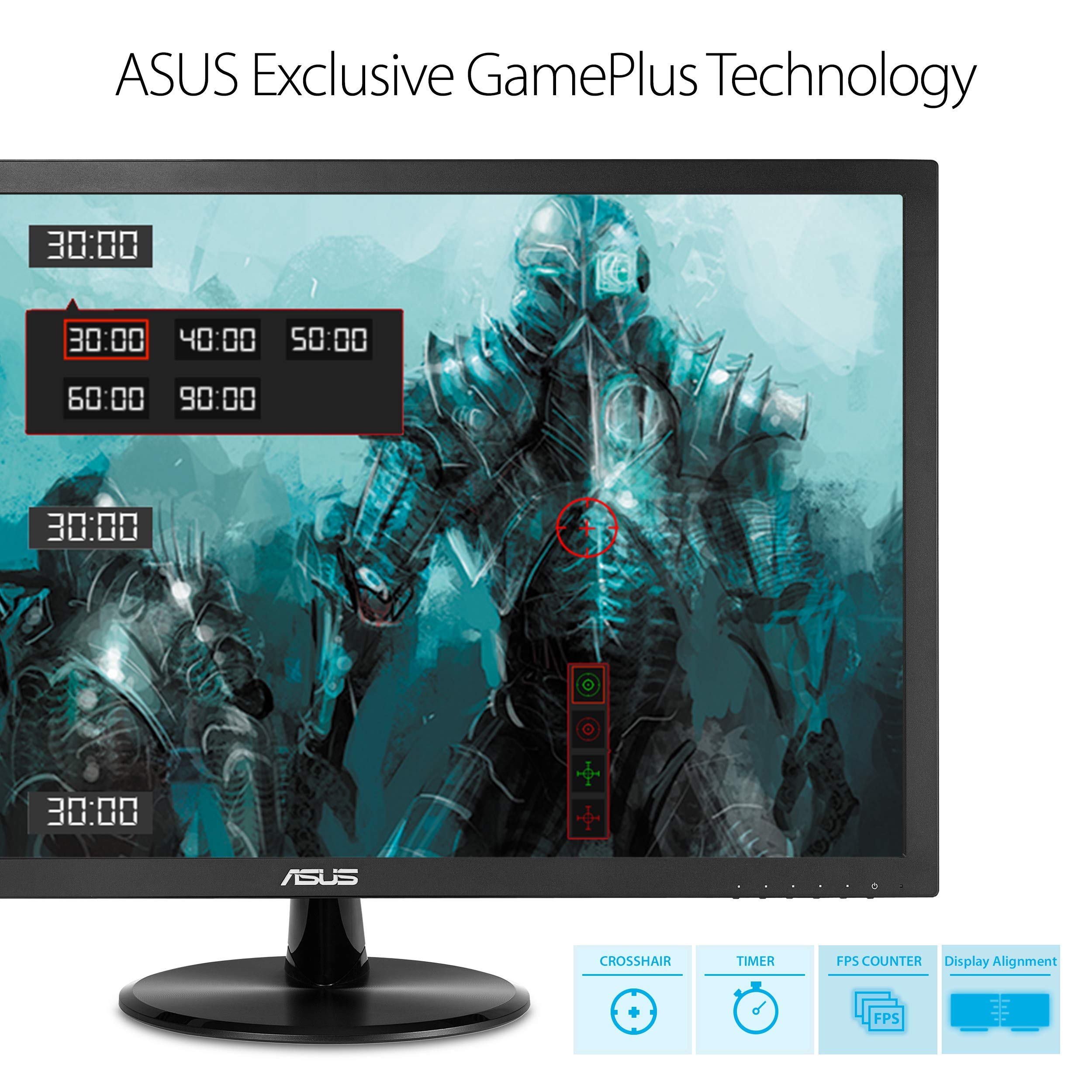 Amazon.com: Asus VP228HE 21.5 Full HD 1920x1080 1ms HDMI VGA Eye