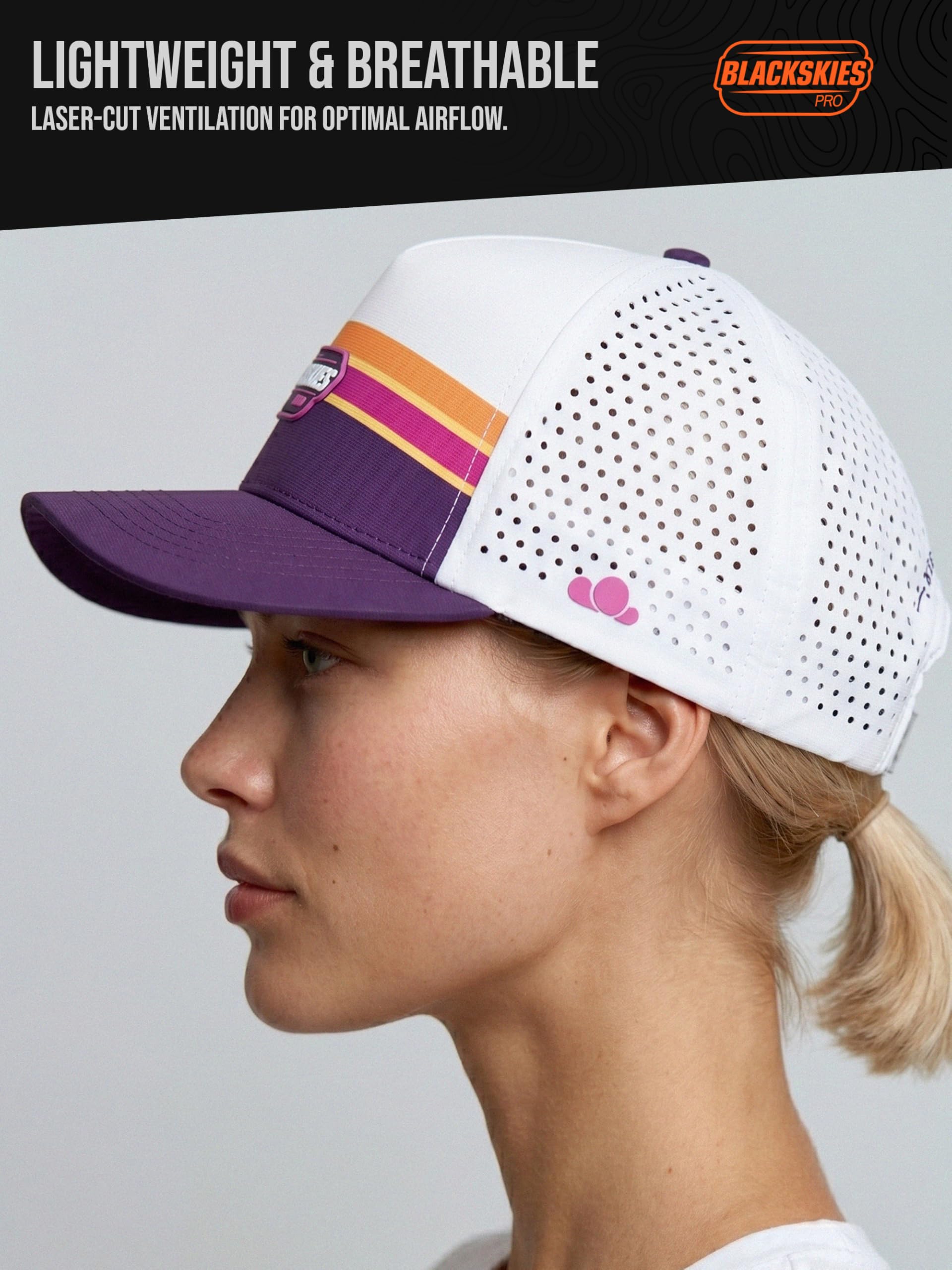 Blackskies® PRO all Sports Performance Hat | Premium Unisex Wodoodporna czapka baseballowa | Nadaje się do wszystkich sportów | Gym Jogging Surfing Beach Yoga