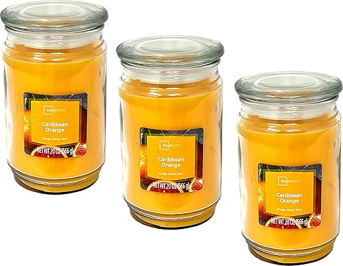 Miniatura 8 de Mainstays - Velas perfumadas de 20 onzas, paquete de 3 (limón azucarado dulce)