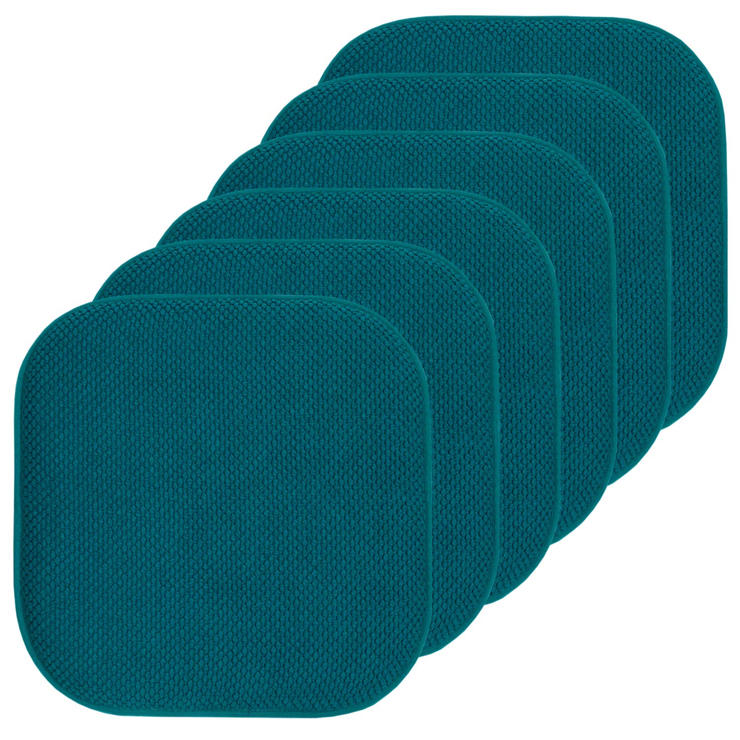 Coussin de chaise bleu paon 40,6 cm pour sublimer votre salle à manger