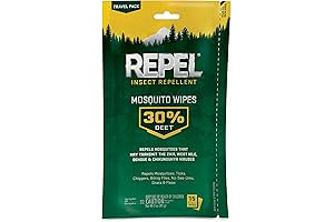 Mosquito Repellent Wipes with 30% DEET