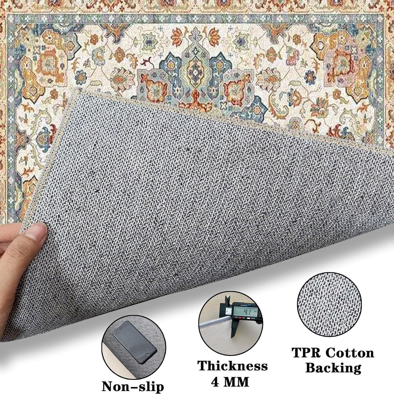 Tapis de Sol Protection Chaise Bureau pour sols, Color-1592a, 140 x 160 cm