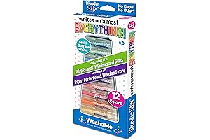 Wonder Stix Korean Chalk Pastel Colors Dustless Chalk Crayons 12 pk