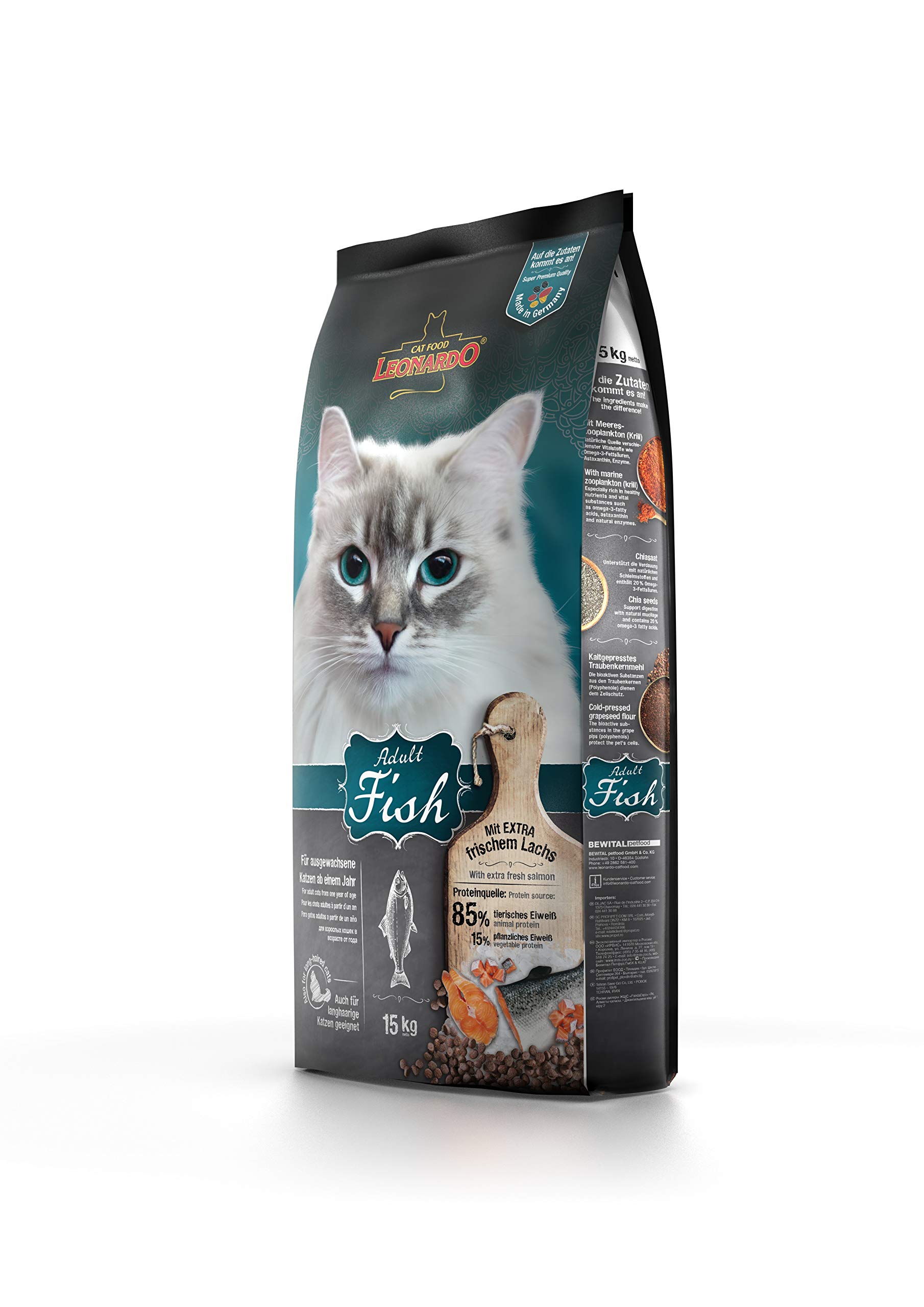 Belcando Leonardo Feline Adult Pescado 15Kg