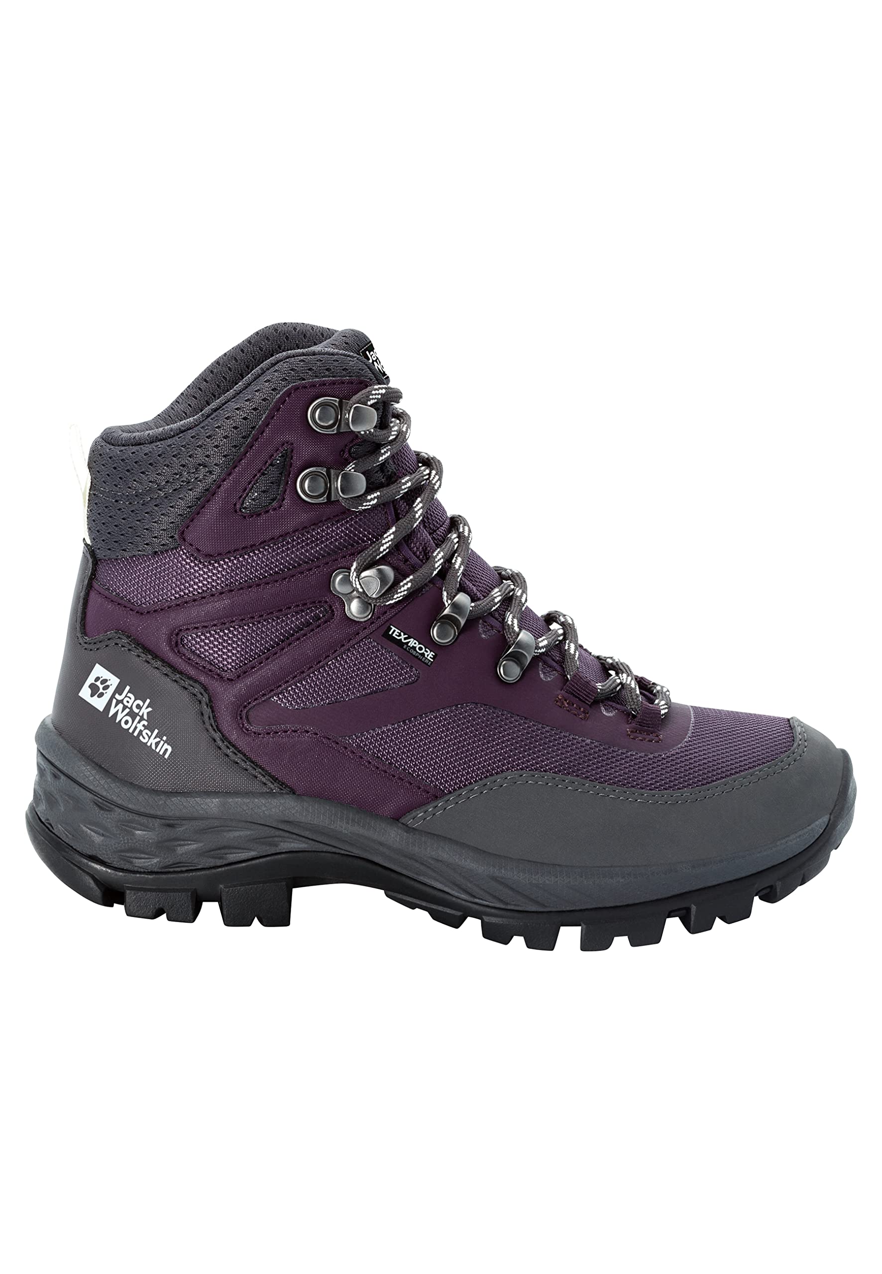 Jack Wolfskin Rebellion Guide Texapore MID W, Walking Shoe, Purple/Grey,