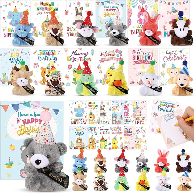 Niceup 24PCS Small Dog St￭ Animals Puppy Kids Party...