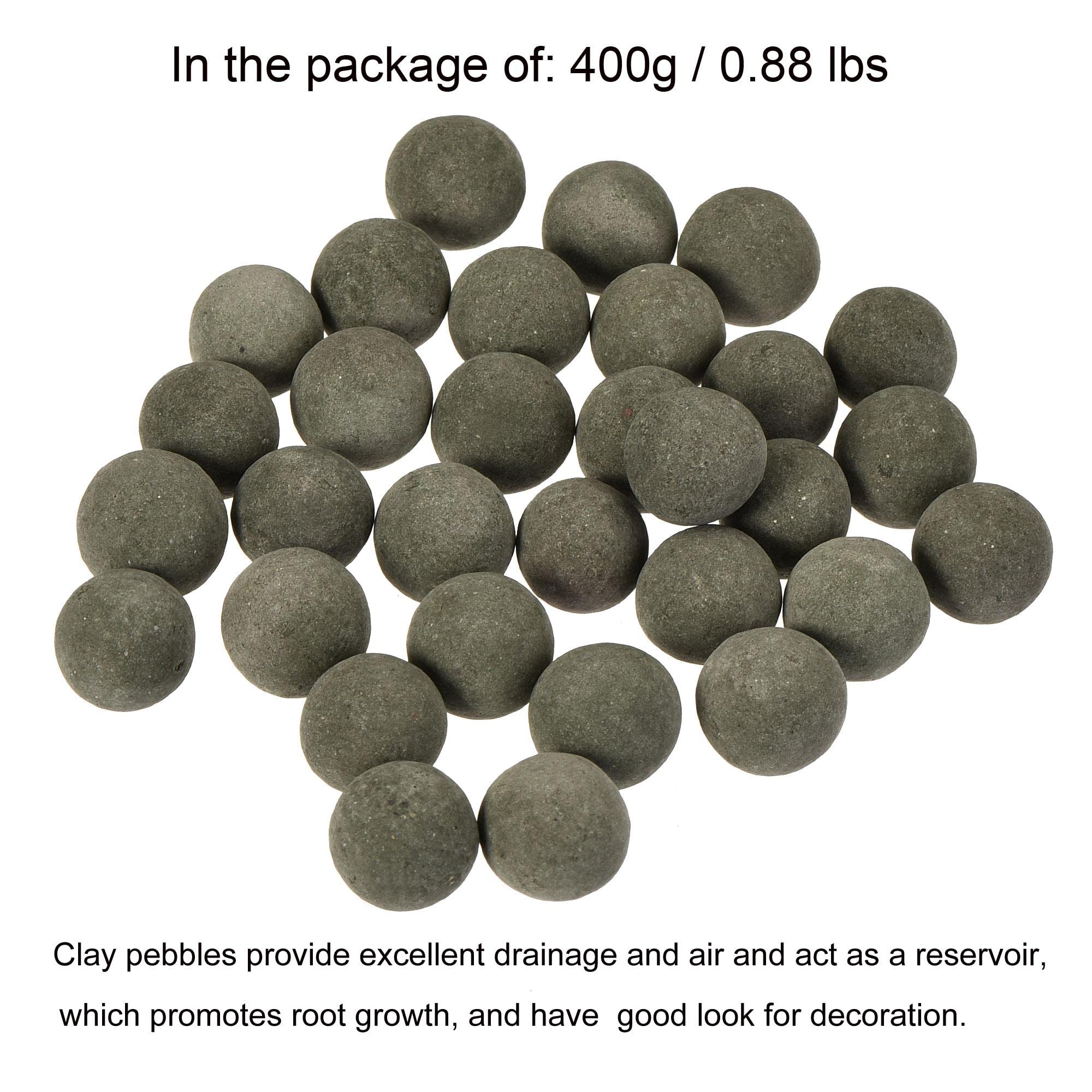 Galets D'Argile 5-6mm - 100g Rouge - Drainage Plantes, Hydroponie & Décoration Pot