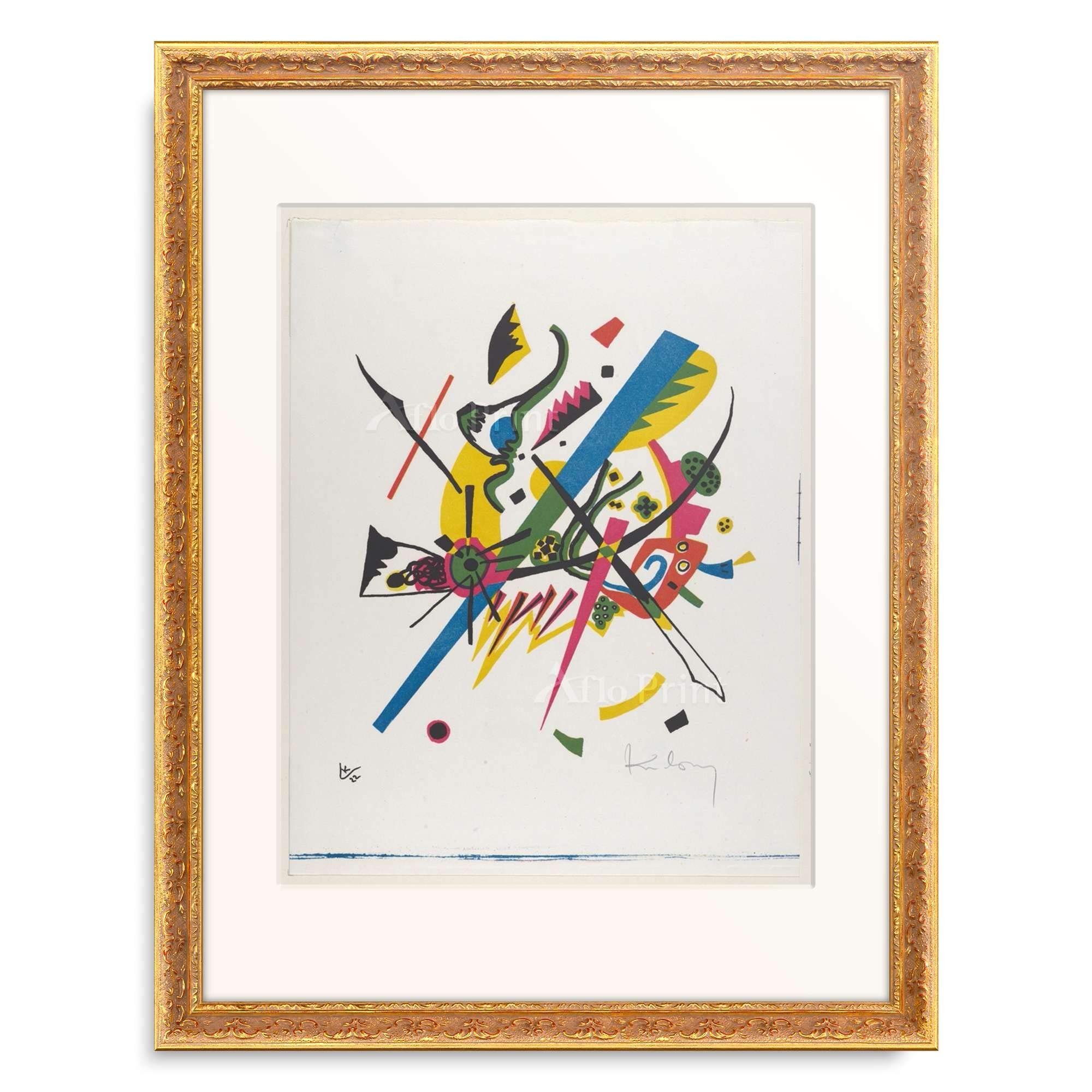 Wassily Kandinsky、Kleine Welten（1）、希少画集画 Vasily Kandinsky. Small Worlds I (Kleine Welten I) from