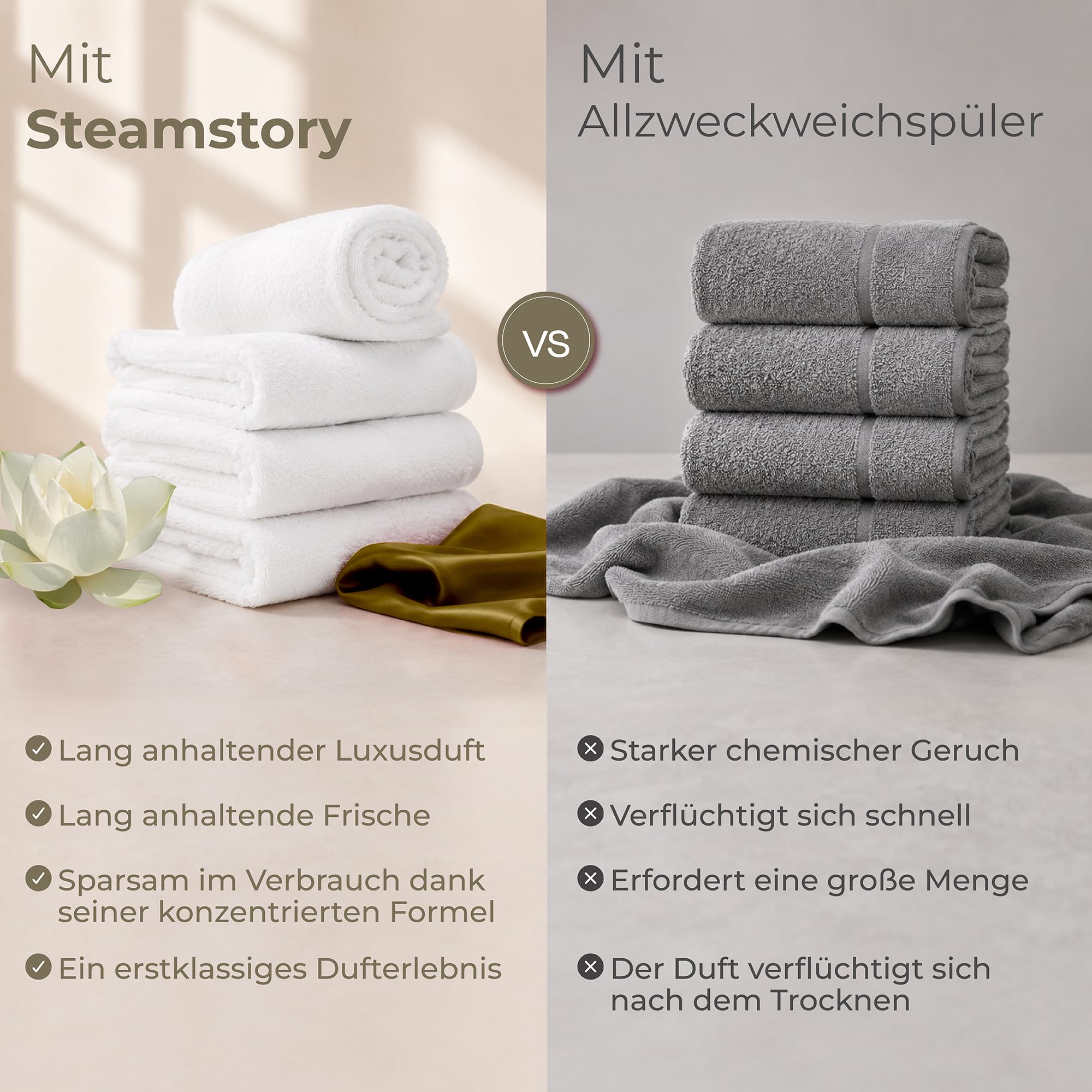Luxus Wäscheparfüm Diamond – Frischer Duft mit weißem Moschus und Zitrusfrüchten – 500 ml