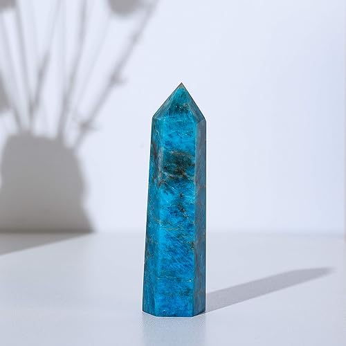 Miniatura 2 de Runyangshi - 8 varitas curativas de cristal natural, varitas de cristal curativo de un solo punto, piedras de chakra reiki de 6 facetas, prisma de