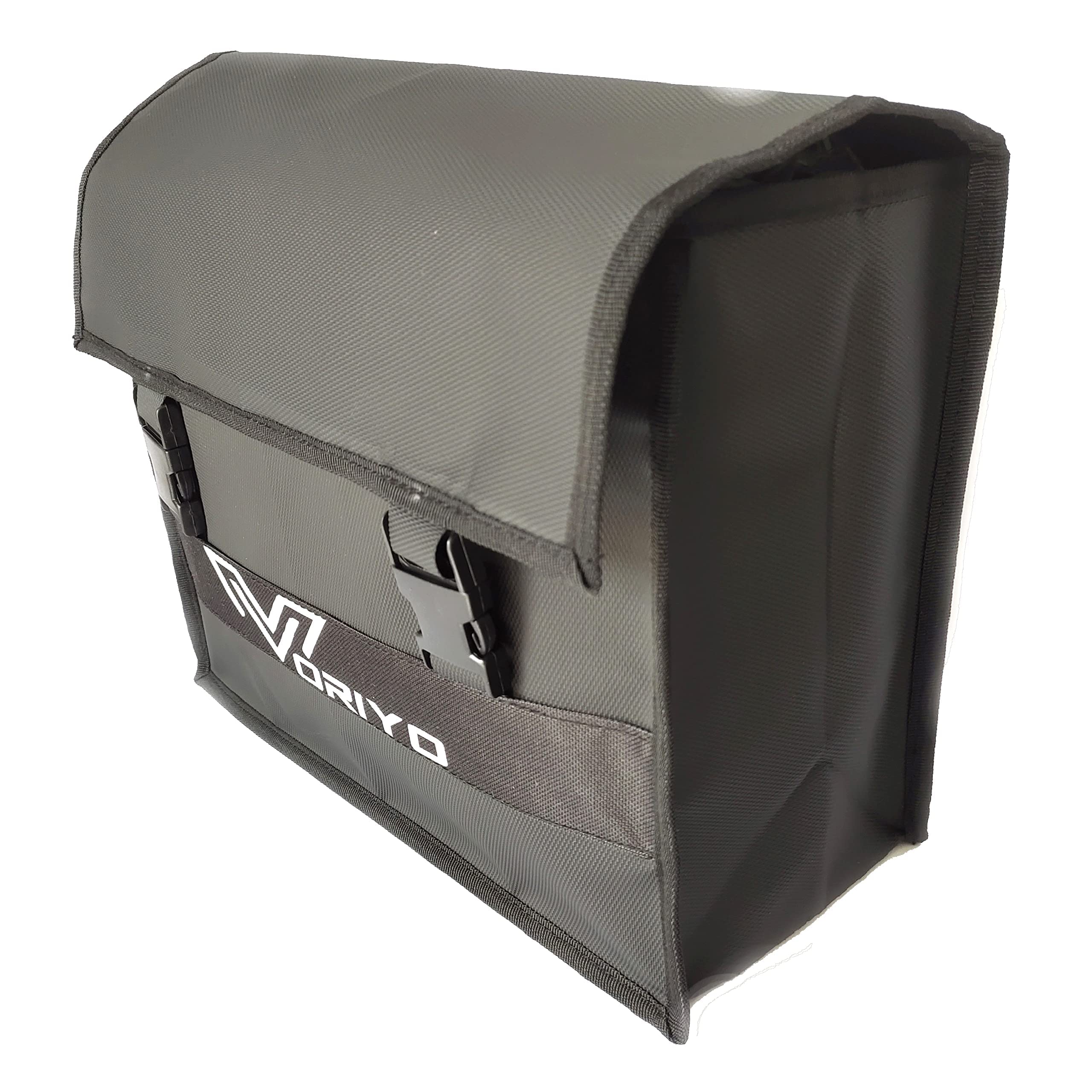 VORIYO Saddle Bike Bag Motorcycle Side Box Artificial Leather Material Waterproof use for All Bikes