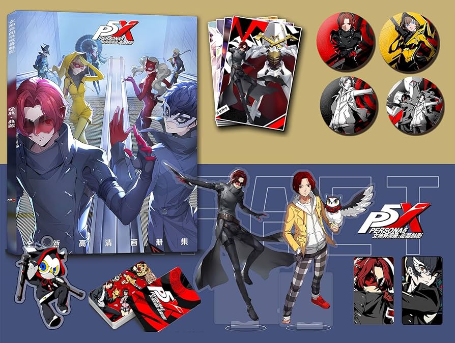 Amazon.co.jp: ペルソナ5 P5X 画集 主人公 路菲尔 新井素羽 加纳骏