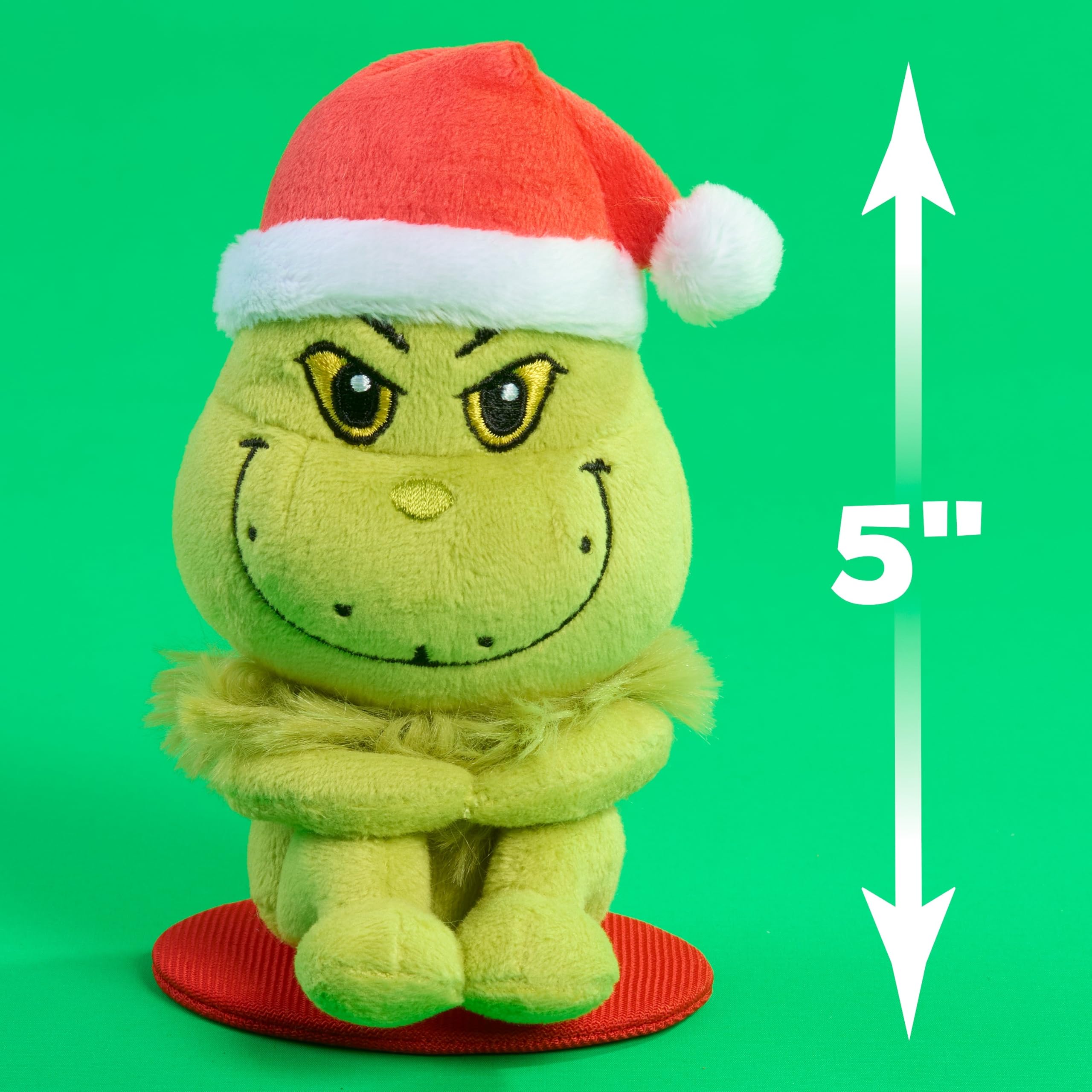 Dr. Seuss Grinch Perch'd Spalla Peluche - Grinch