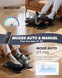 MERACH Mini Electric Elliptical Elliptical for Home, Quiet and Portable Under Desk Electric Pedaler with LCD Display and Remote Control, Leg Exerciser for Elderly, Adults and Elderly - 4