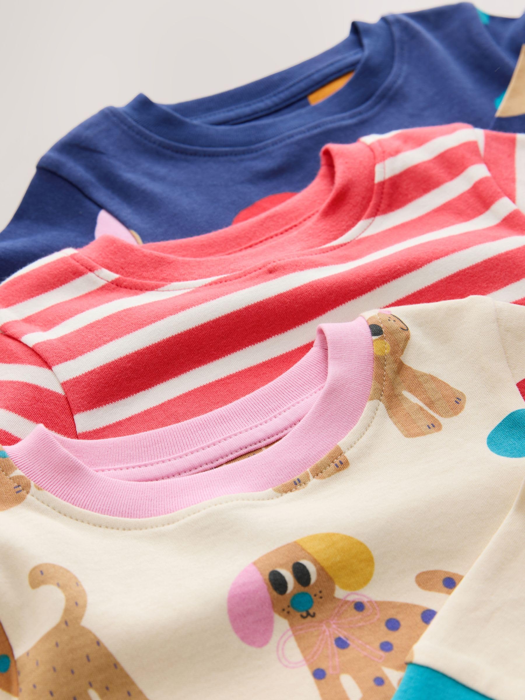 NEXT Niñas Pack de 3 Pijamas cómodos