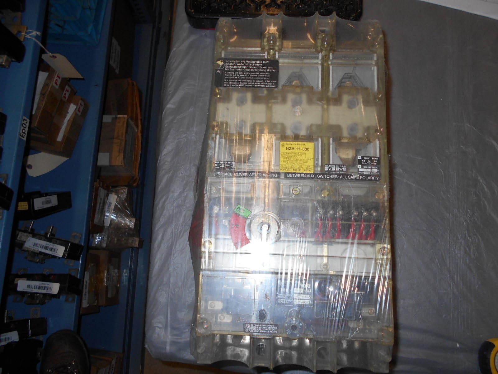 NZM11-630 600V 600A 3Pole Thermal Magnetic Molded Case Circuit Breaker