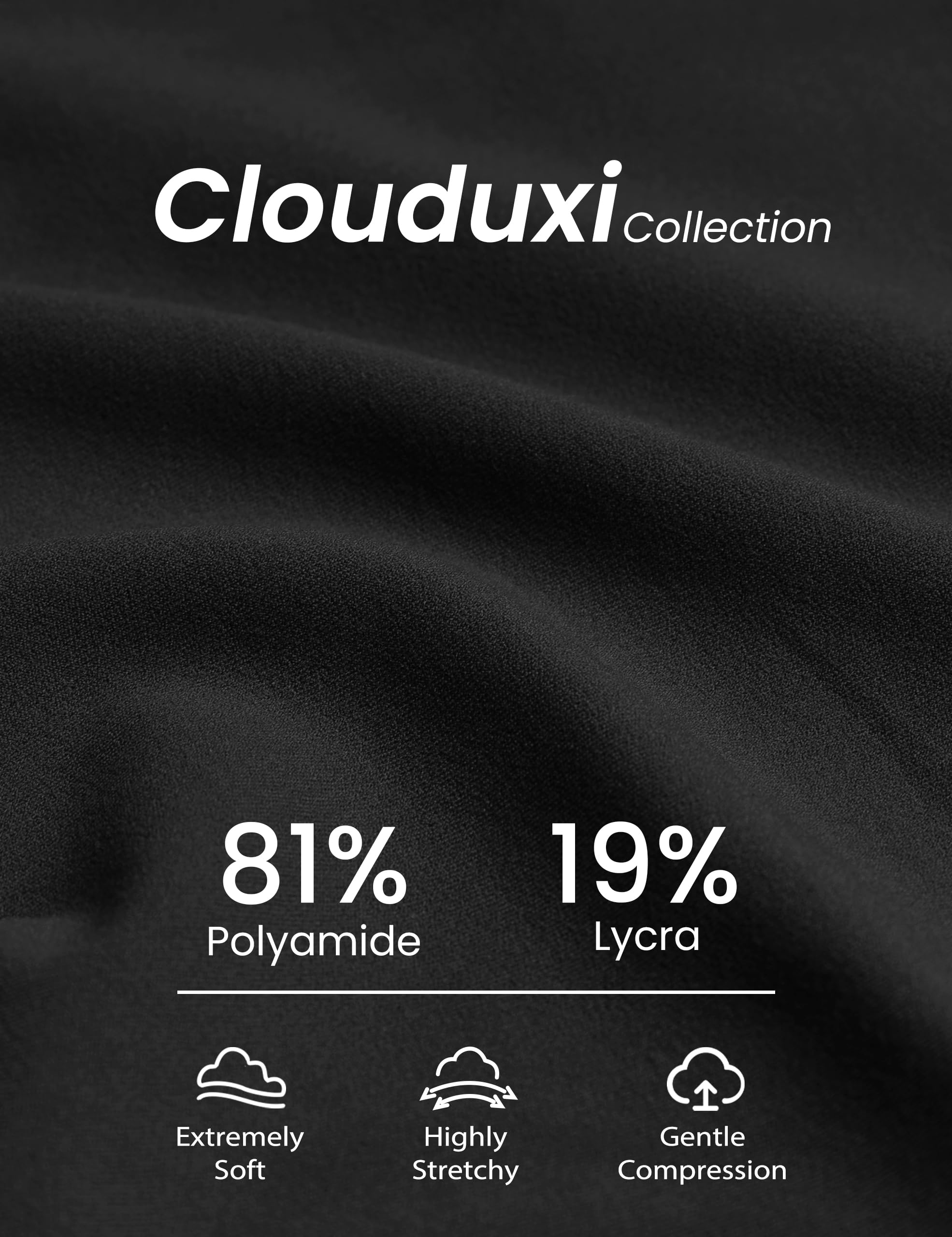 BAYDI Clouduxi Umstandsleggings mit Taschen über dem Bauch, 63,5 cm, butterweich, Yoga, Workout, aktive Schwangerschaftshose