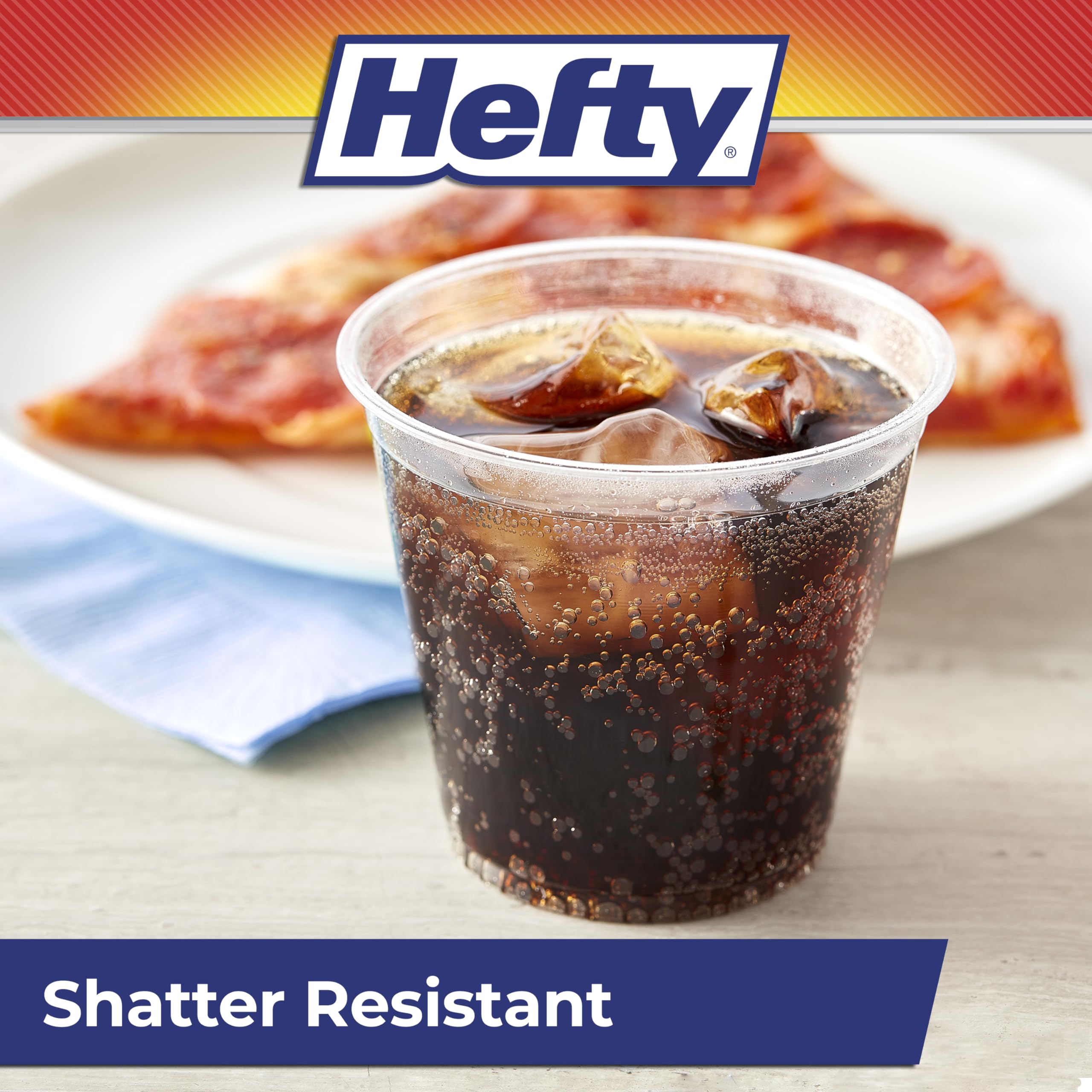 Hefty Clear Plastic Cups - 40 Pack -4