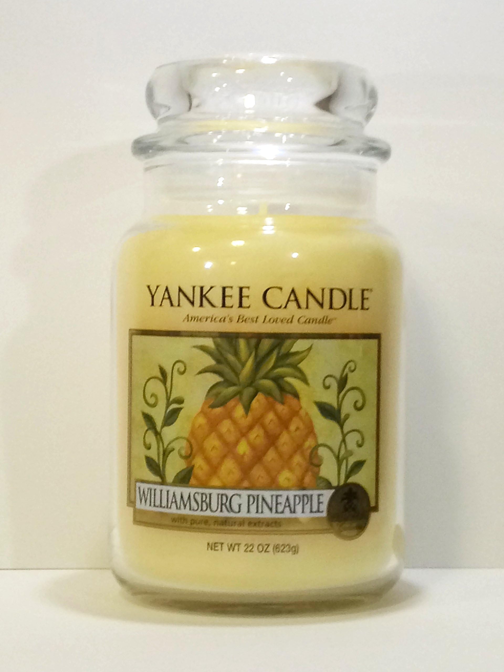 Yankee Candle Williamsburg Pineapple - 22 Oz Large Jar