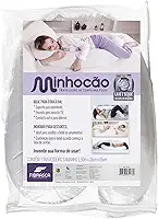 Travesseiro de Corpo Minhocão para Gestante - 21x150 cm - Fibrasca, Branco