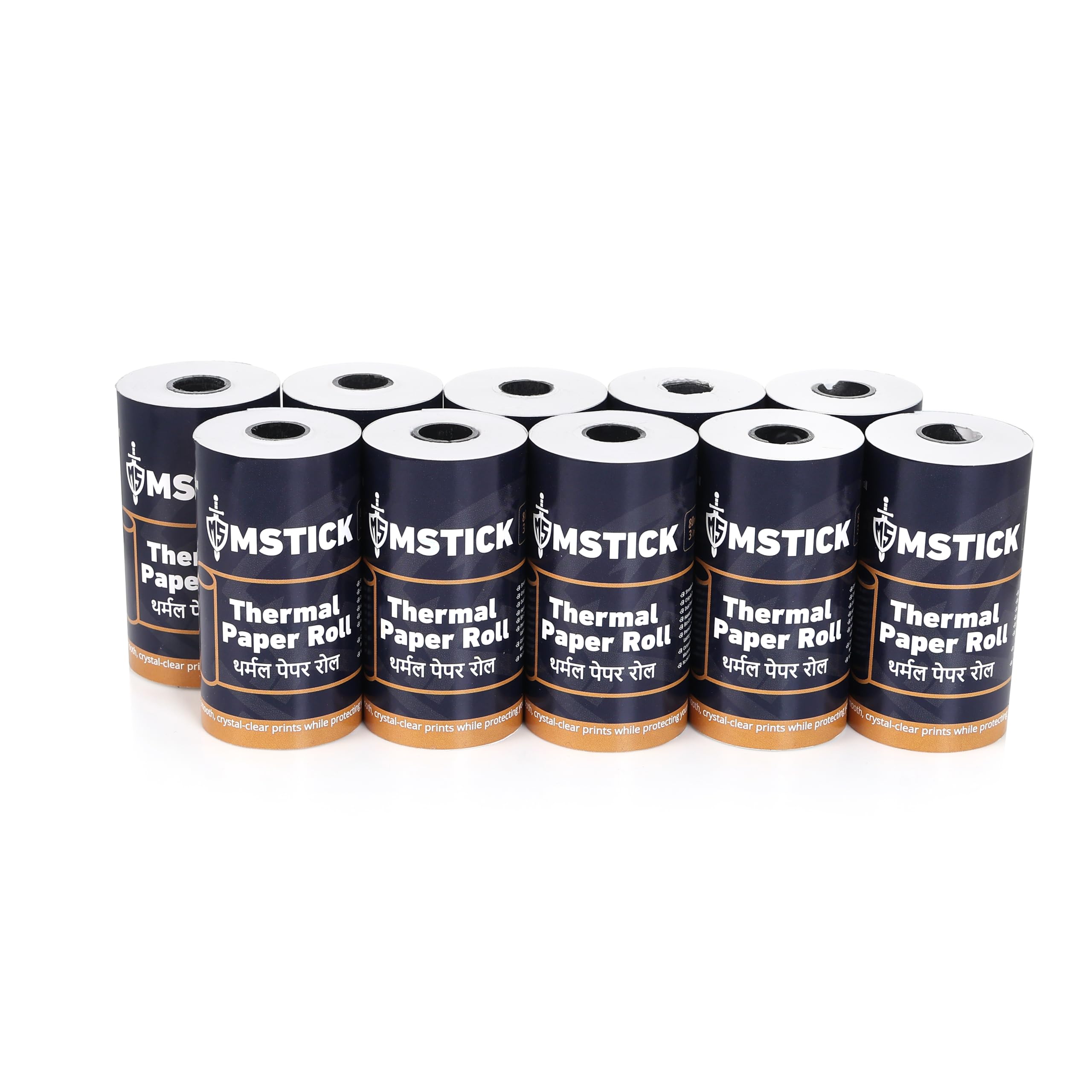 Thermal Receipt Paper Rolls - 80mm, 10 Rolls -10 Thermal Receipt Paper Rolls - 80mm, 10 Rolls -10