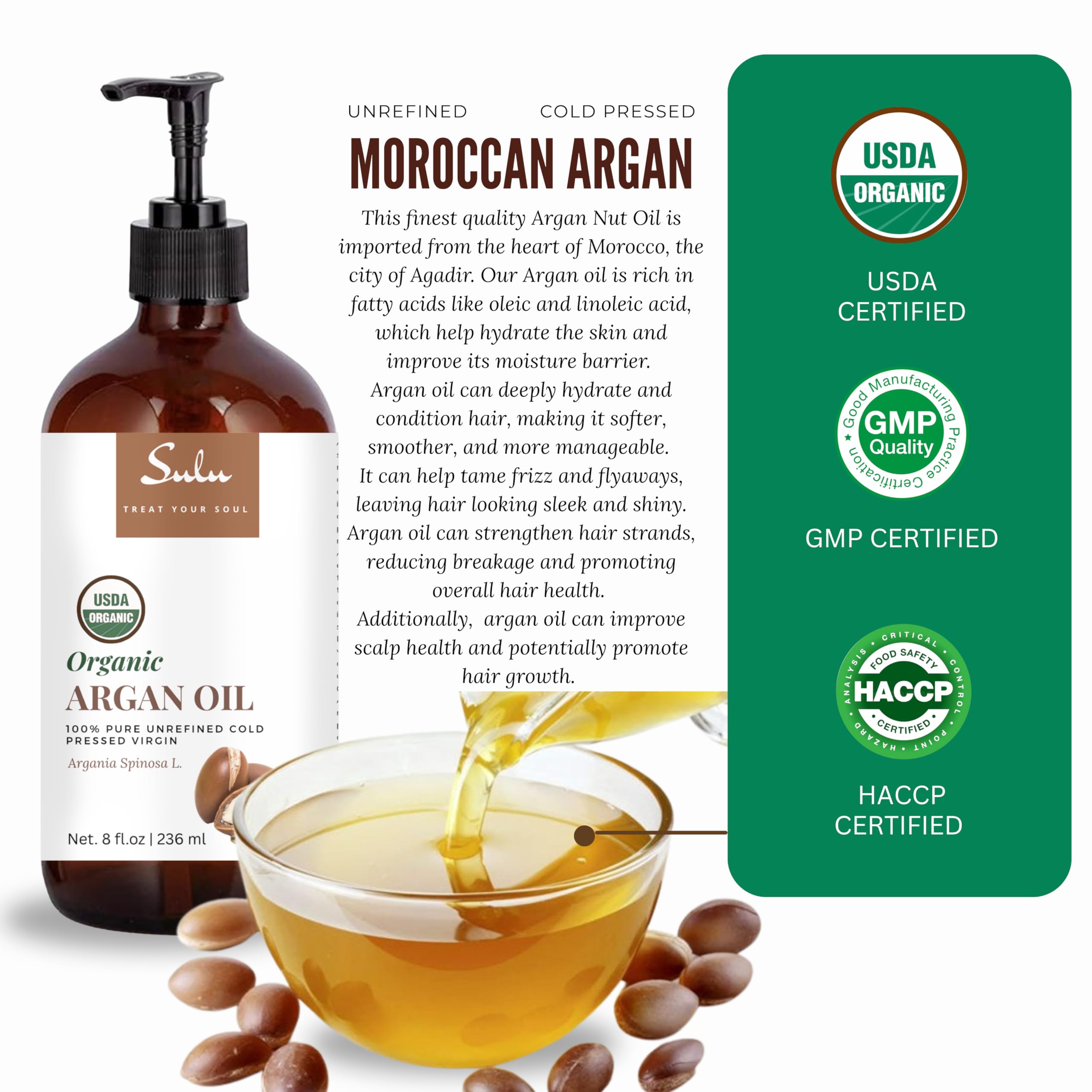 Amazon.com : 100% Pure Organic Cold Pressed Unrefined Virgin