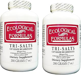 Ecological Formulas Tri Salts Calcium Magnesium Potassium 200 GMS X 2 Bottles Sodium-Free
