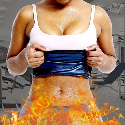 Miniatura 2 de Cinturón reductor de cintura para sudar, banda de sudor para sauna, cinturón adelgazante para mujeres, grasa del vientre inferior, talla grande