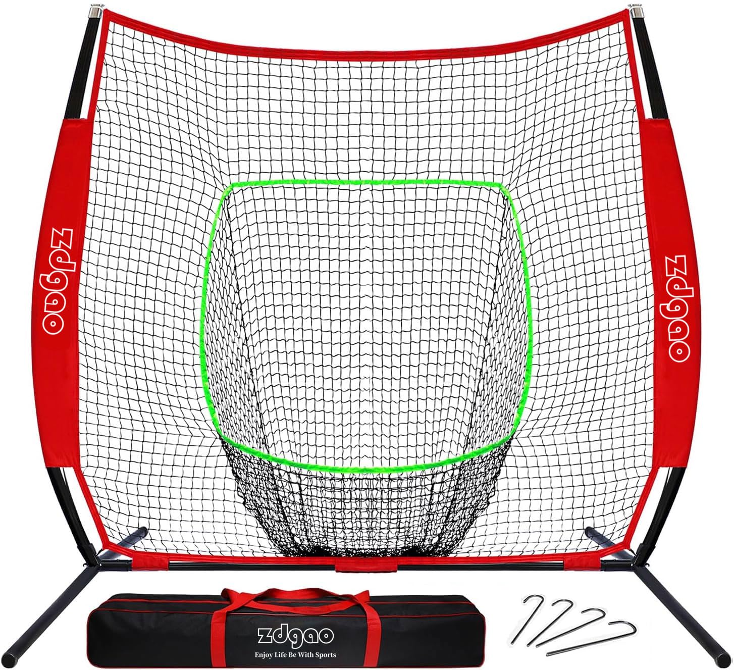 7x7FT Baseball Net for Any Skill Level Players to Batting&amp;Hitting&amp;Pitching