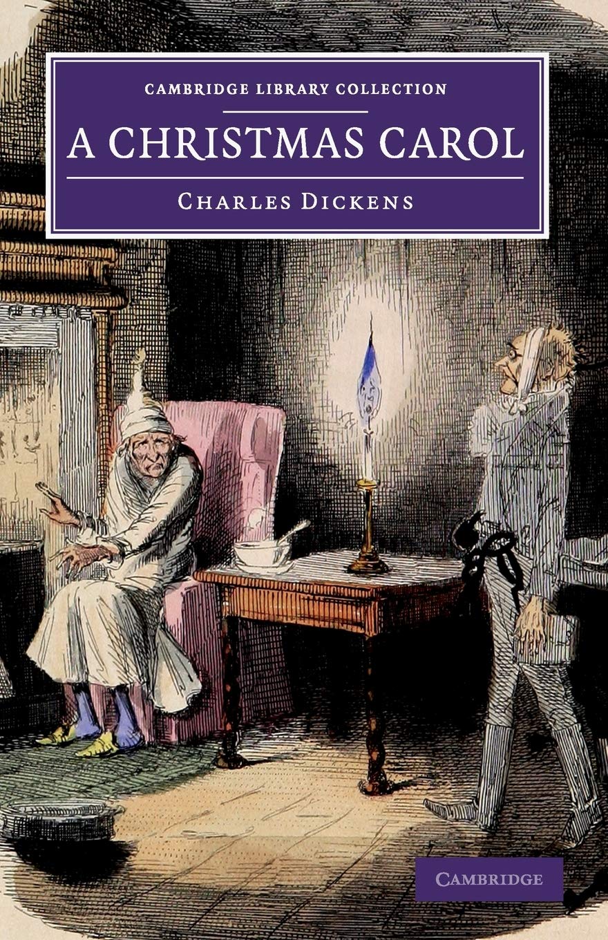 A Christmas Carol Being Ghost Story Christmas Charle… Paperback 9781108057141 VG