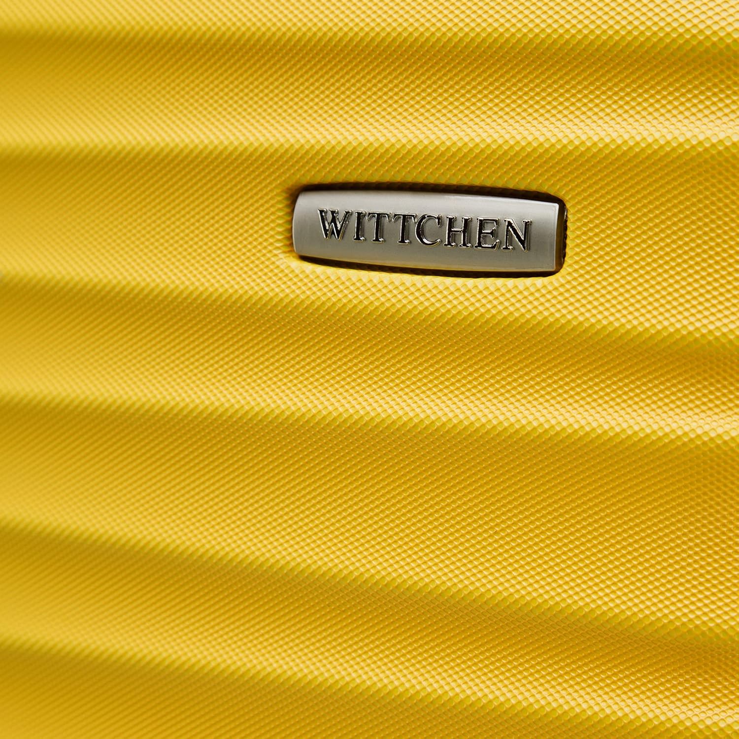 WITTCHEN Trolley robusto per bagaglio a mano, con 4 ruote, con lucchetto a combinazione, in ABS, colore blu navy