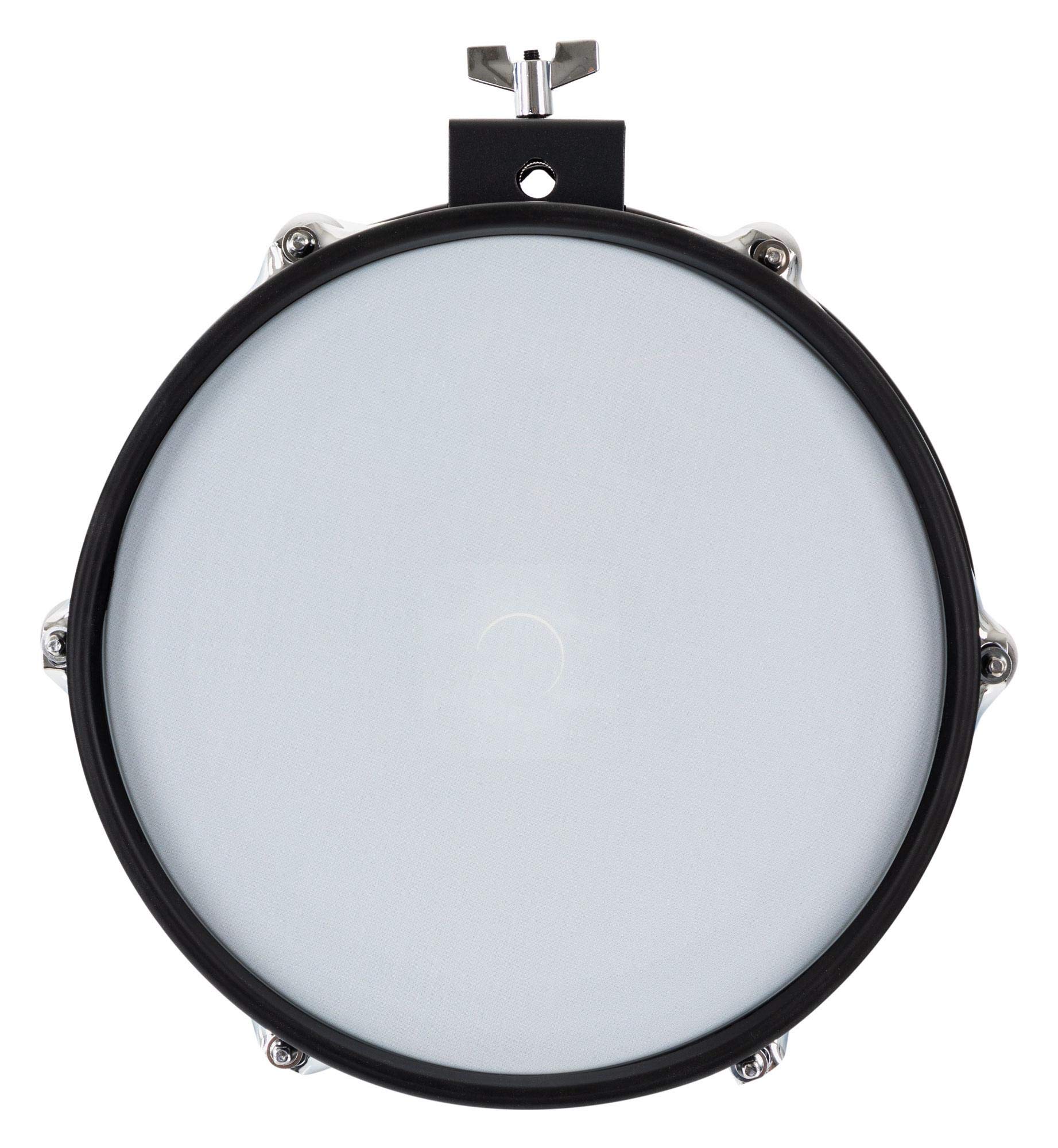 XDrum DD-530 Mesh Add On Pack incl. Supporto, Pelli in tessuto, 5 x 33 | Compatibile con set Roland E-Drum, Sensazione di gioco naturale, risposta autentica, rimbalzo realistico, Pelli sostituibili