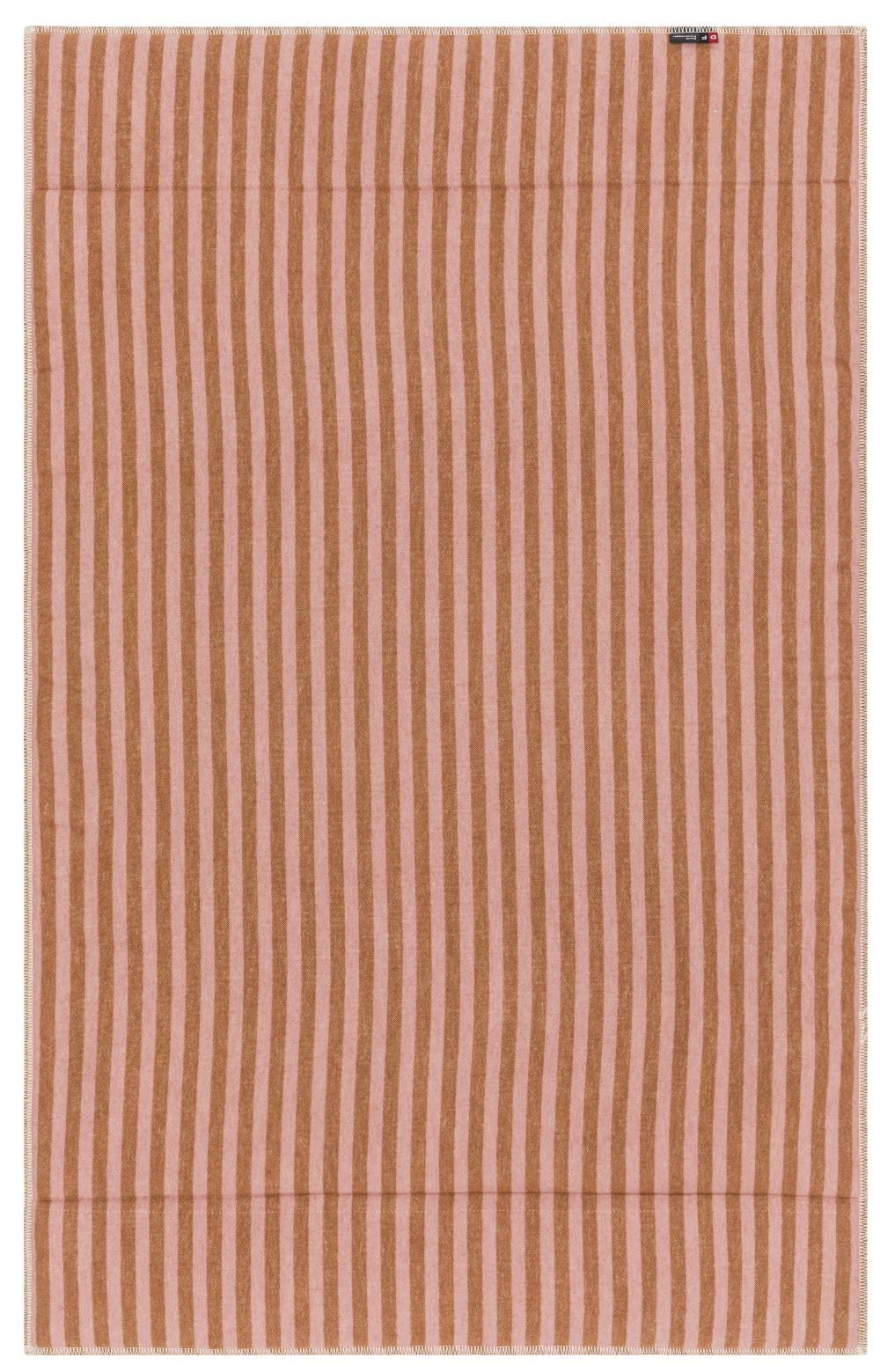 David Fussenegger Krabbeldecke gefüttert Juwel 'Herzen' 120 x 120 cm Rouge- Rosa