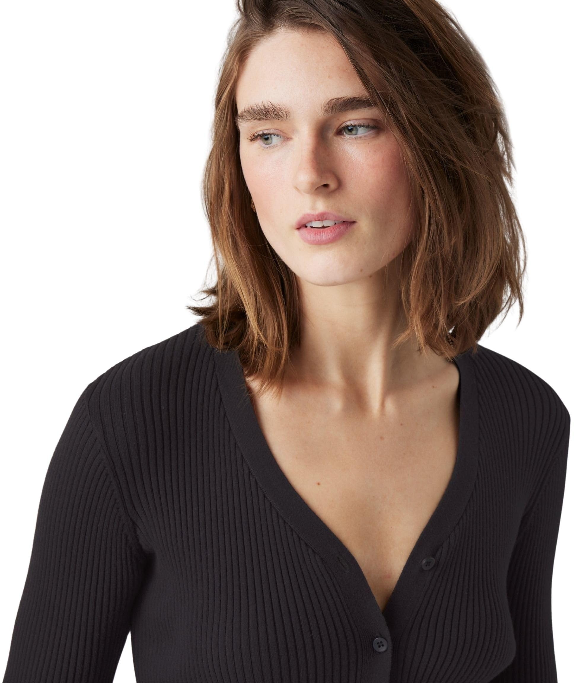 Levi's Mujer Cárdigan Tulip con Cuello de Pico, Slim Fit