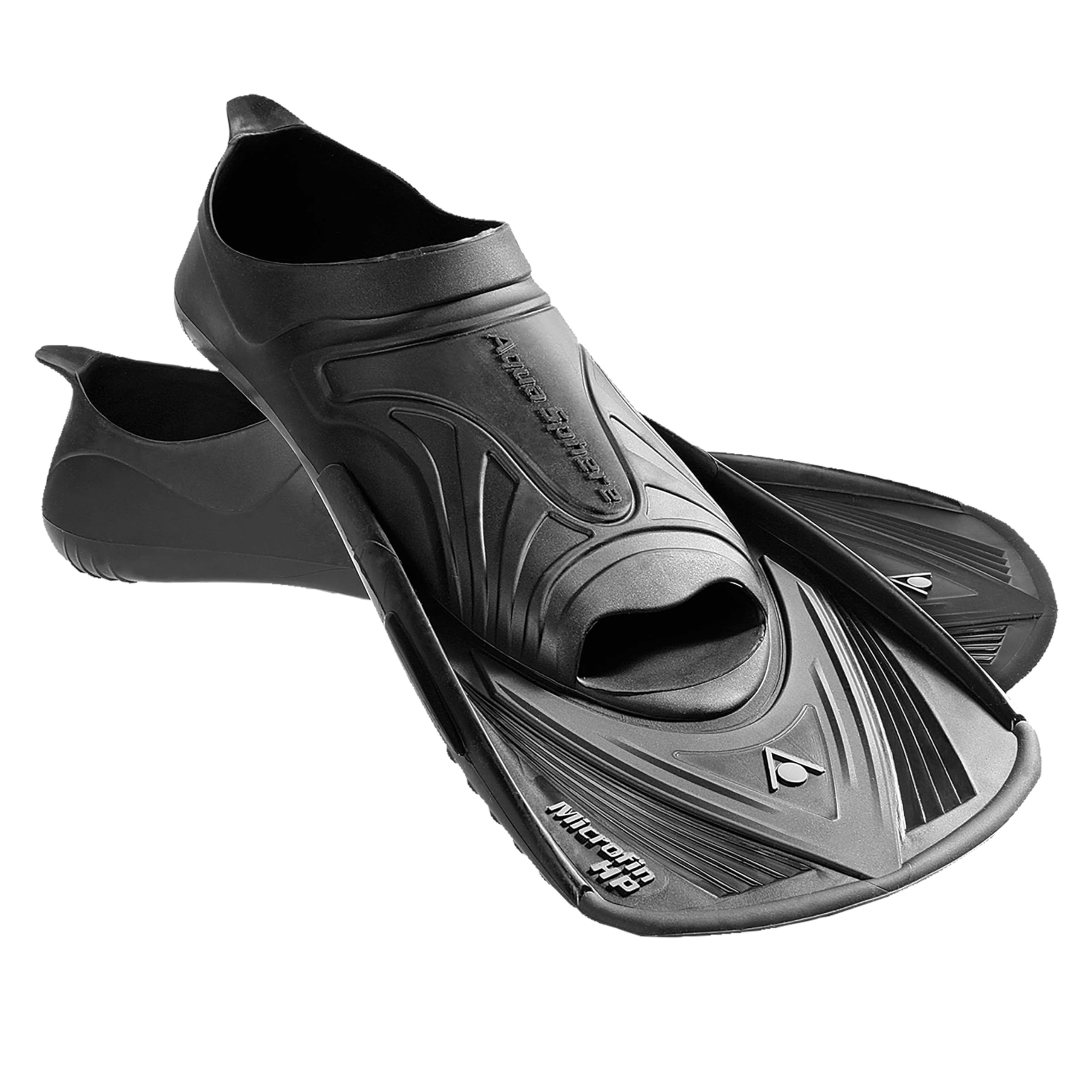 Aqua Sphere AQFM1XXL New Aquasphere Fins Microfin Black Size Xxl carta Football
