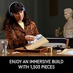 LEGO Art Mona Lisa Ensemble de construction - Affichage mural de Léonard de Vinci, 18+ - Artisanat DIY pour hommes, femmes - Idéal pour les amateurs de puzzles et d'art - Idée de cadeau d'anniversaire - Comprend un cadre détachable - 31213