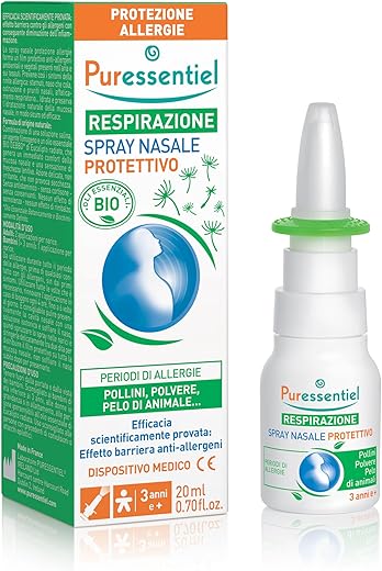 Puressentiel - Respirazione - Spray Nasale Protettivo Dispositivo Medico - Per Periodi...