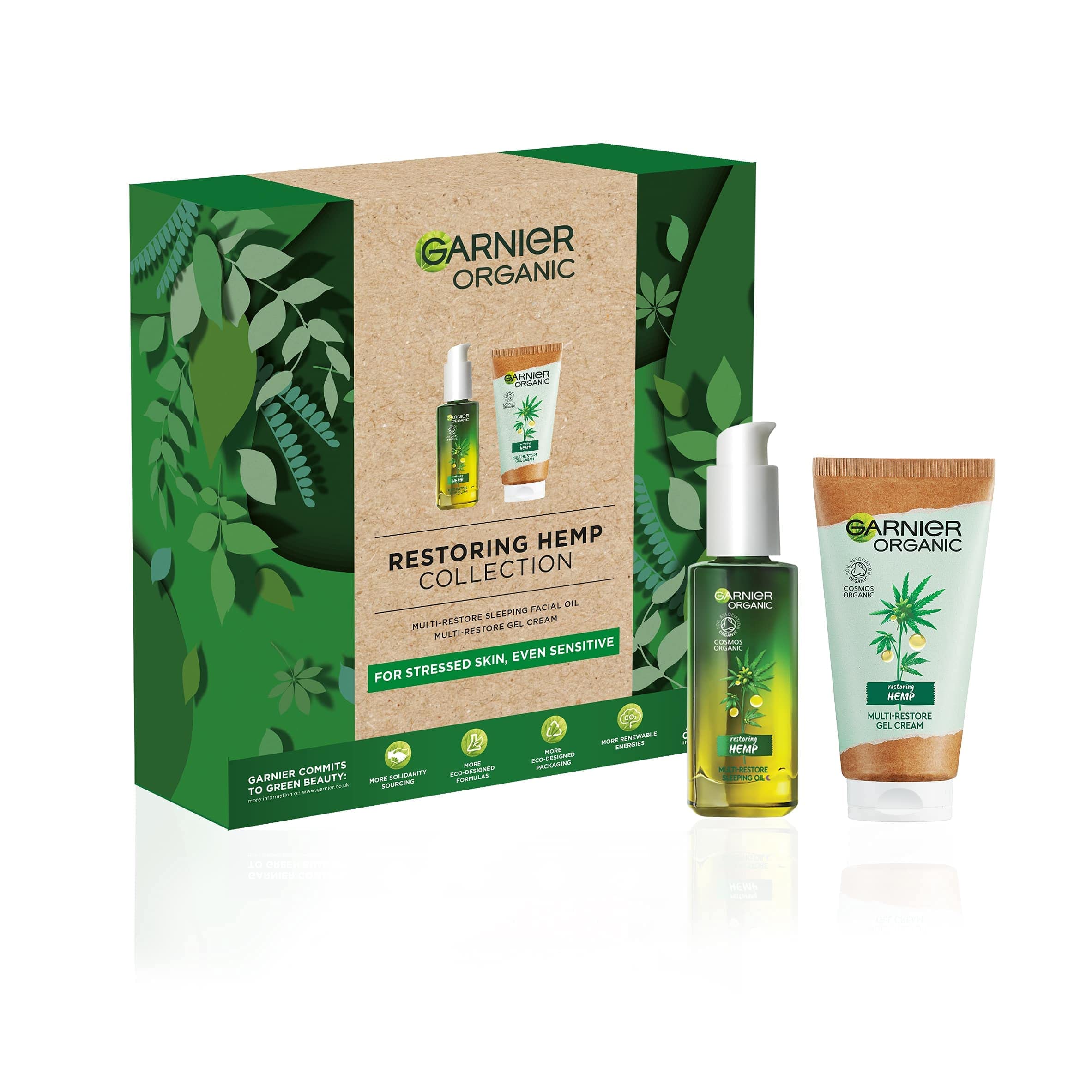 Buy Garnier Restoring Hemp Collection, Gift Set with Organic Hemp