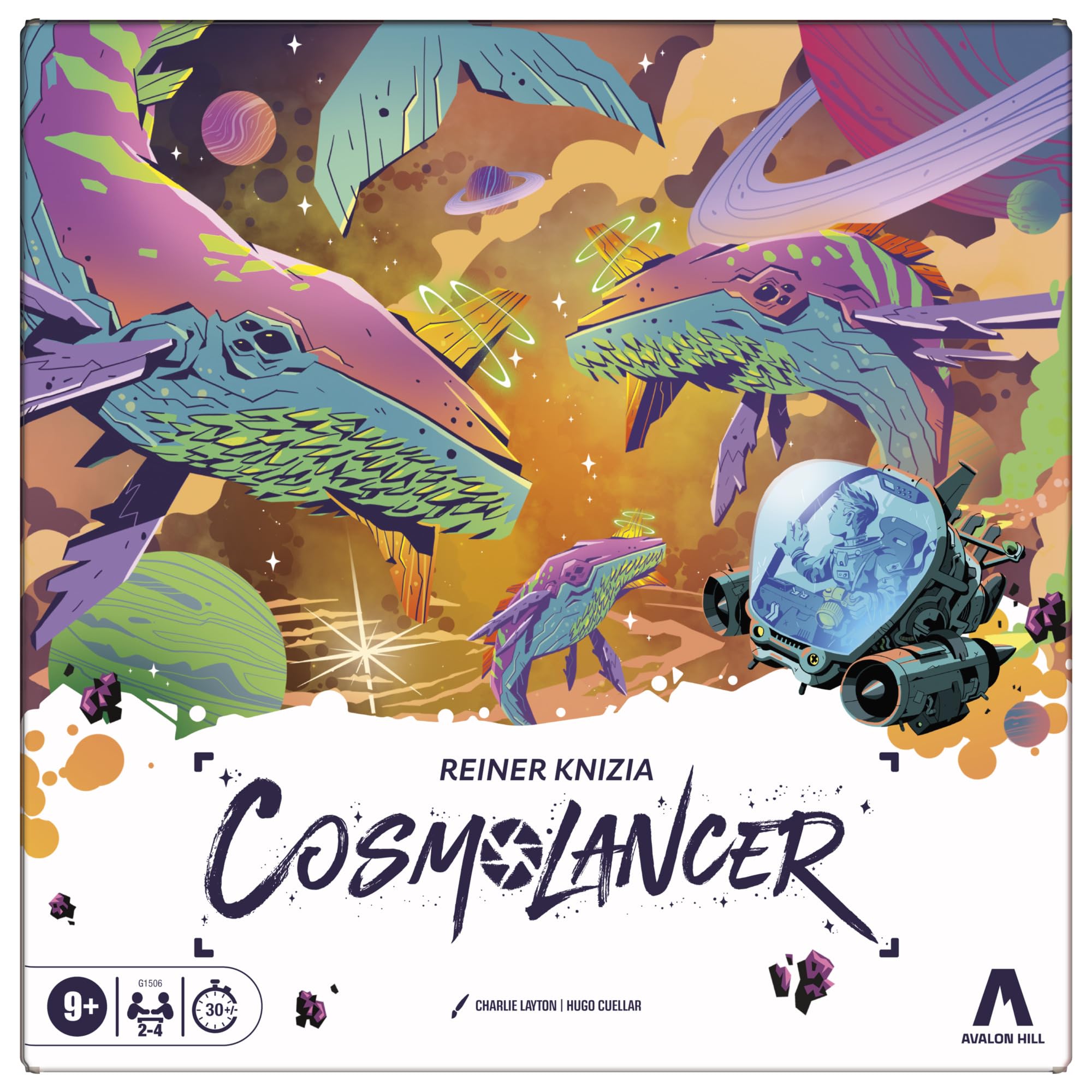 Cosmolancer Strategy Board Game by Reiner Knizia