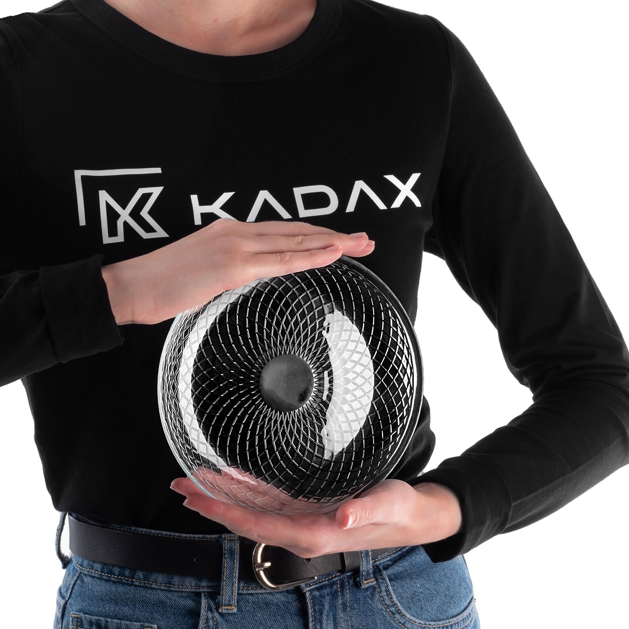 KADAX Glasteller 17.5 cm, 6er Set, Runder Teller aus Klarglas, Servierteller aus Glas, ideal als Kuchenteller, Dessertteller, Speiseteller oder Platzteller