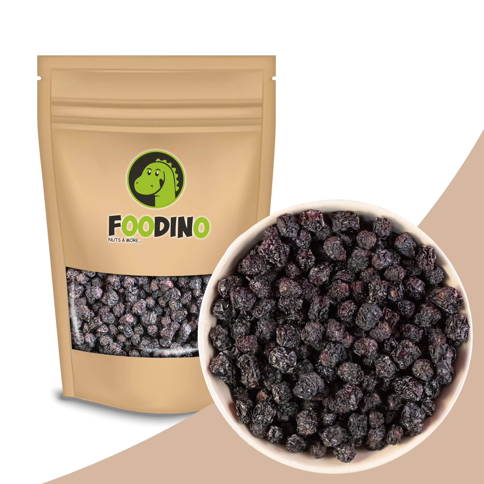 FOODINO 5kg Aroniabeeren getrocknet naturbelassen ungeschwefelt ganz