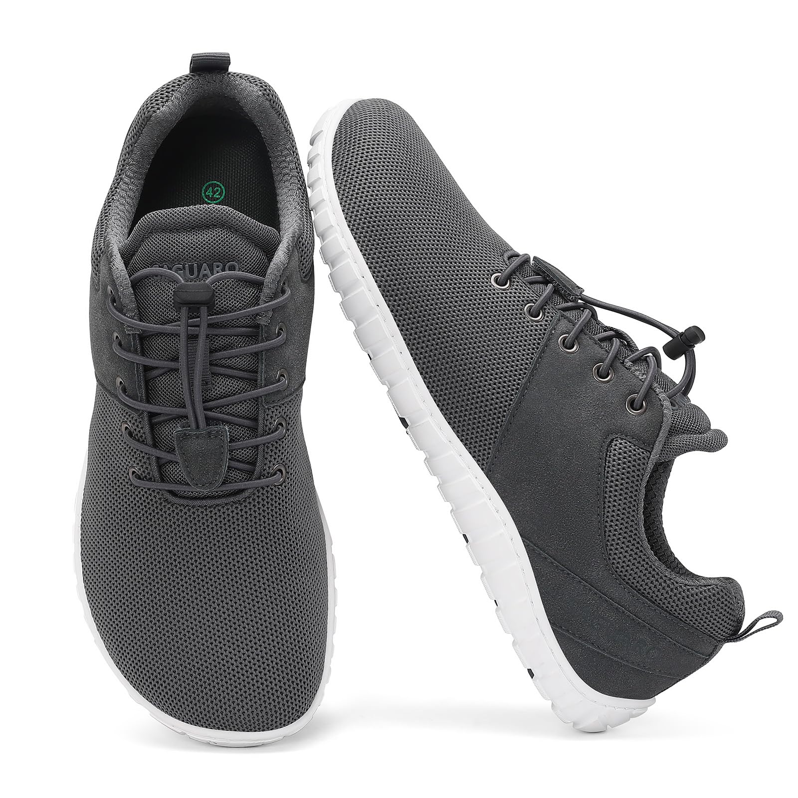 Saguaro Unisex Scarpe Barefoot Sportive Punta Larga Adatte per Camminata e Uso Quotidiano, Gr.36-48